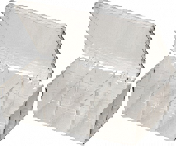 6 Compartment Clear Small Parts Box